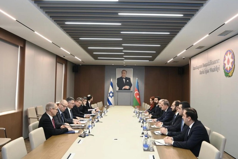 Azərbaycan və İsrail XİN-ləri geniştərkibli görüş keçirdi - YENİLƏNİB