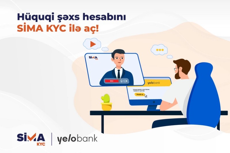 SİMA KYC ilə hüquqi şəxs hesabını banka getmədən aç!