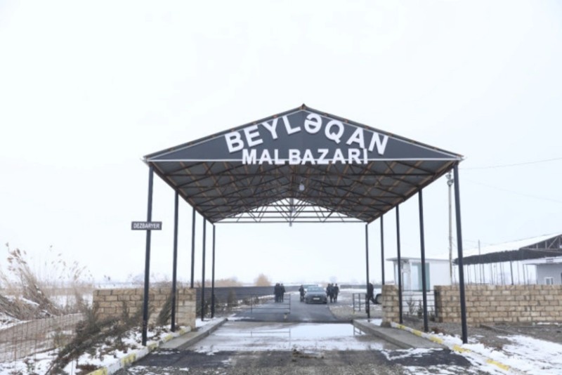 Beyləqan heyvan bazarının fəaliyyətinə icazə verildi