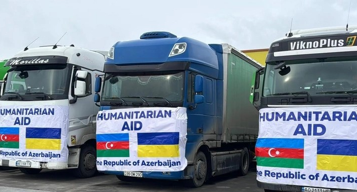 Ukraynaya növbəti humanitar yardım göndərildi
