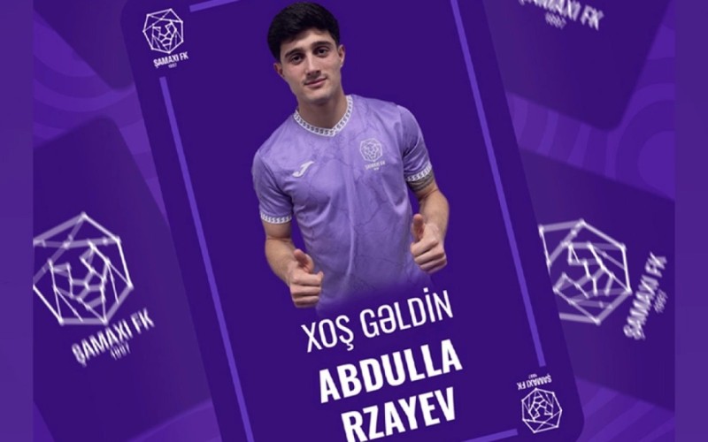 Şamaxı heyətini yeni futbolçu ilə gücləndirdi