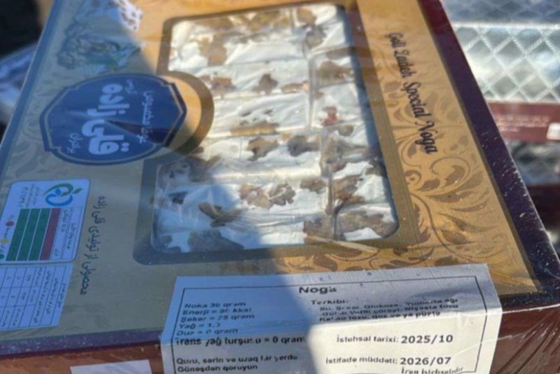 İrandan Azərbaycana gətirilən məhsulda kif aşkarlandı