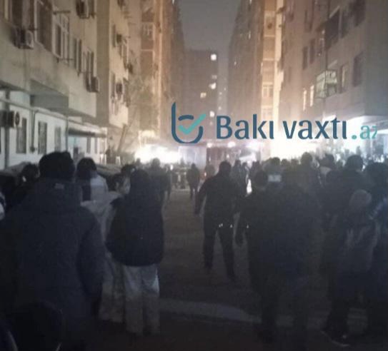 Abşeron Gənclər Şəhərciyində YANĞIN - YENİLƏNİB + FOTO/VİDEO