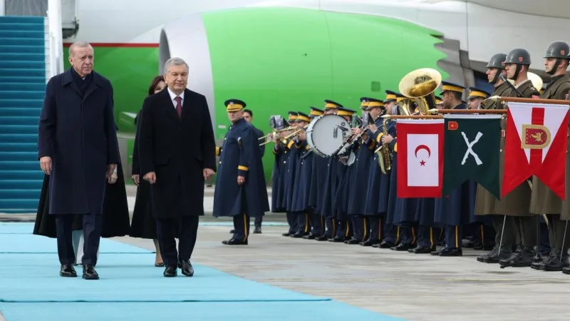 Özbəkistan Prezidenti Türkiyəyə səfər etdi