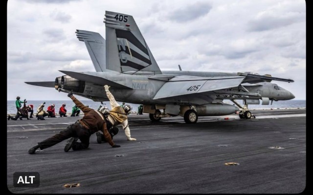 TƏCİLİ: Qırıcılar havaya qalxdı - Trampdan İrana son xəbərdarlıq - VİDEO