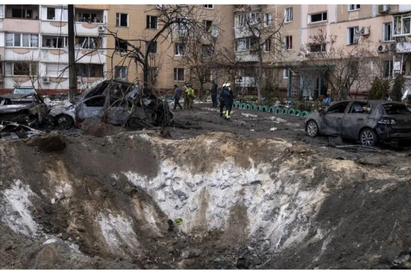 Rusiya ordusu Zaporojyeyə 1000-dən çox ZƏRBƏ ENDİRDİ