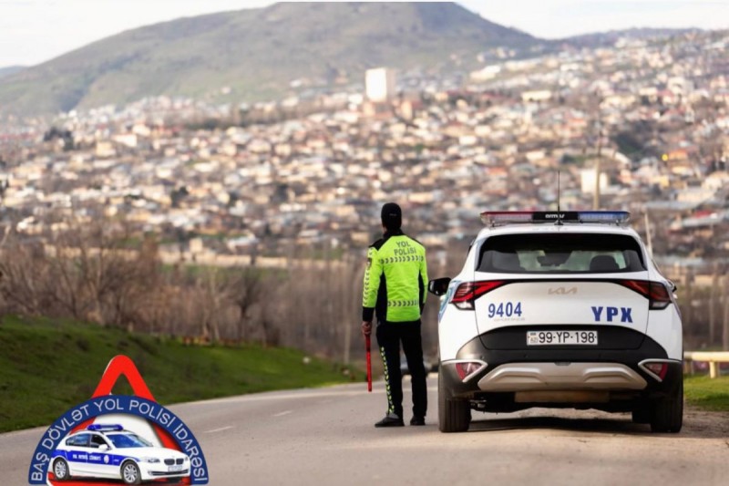 DYP həftəsonu yollarda vəziyyətlə bağlı müraciət edib