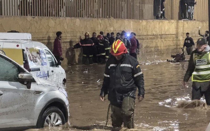 Mərakeşdə daşqınlara görə 20 mindən çox sakin təxliyə edildi