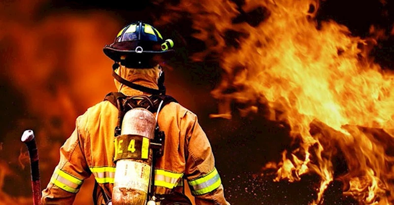 Göyçayda mağaza yanıb - VİDEO