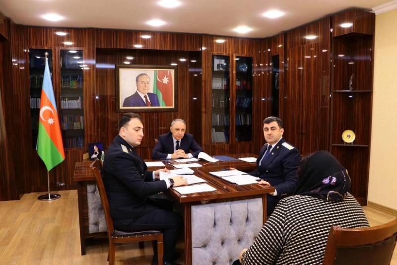 Kamran Əliyev İmişlidə vətəndaşları qəbul edib