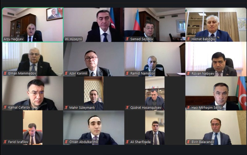 Milli Məclisdə kibercinayətkarlıqla bağlı iclas keçirildi