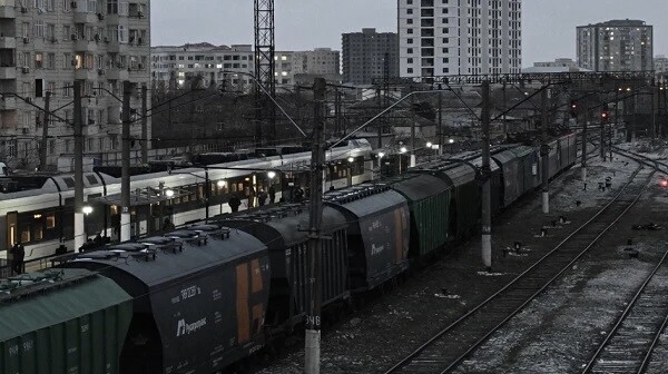 Növbəti taxıl yüklü qatar Ermənistana yola salındı