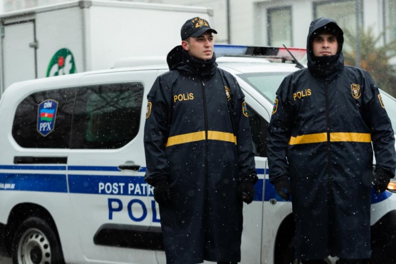 Polis gücləndirilmiş rejimdə xidmət aparır - VİDEO