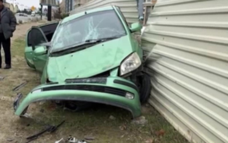 Sumqayıt bulvarında ağır qəza - VİDEO