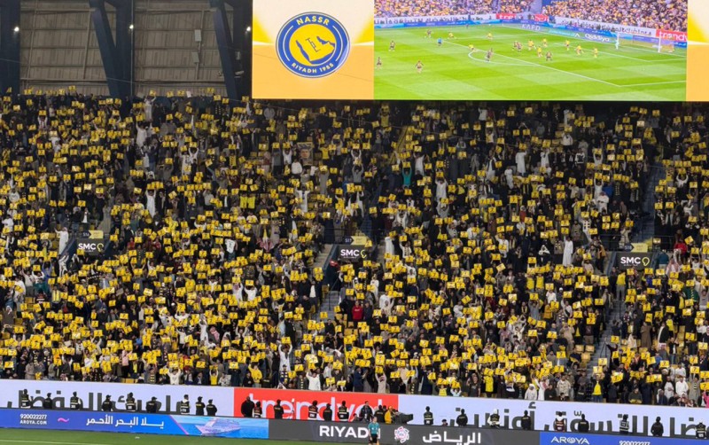 Ronaldo oyuna çıxmadı, azarkeşlər belə dəstək oldular - VİDEO