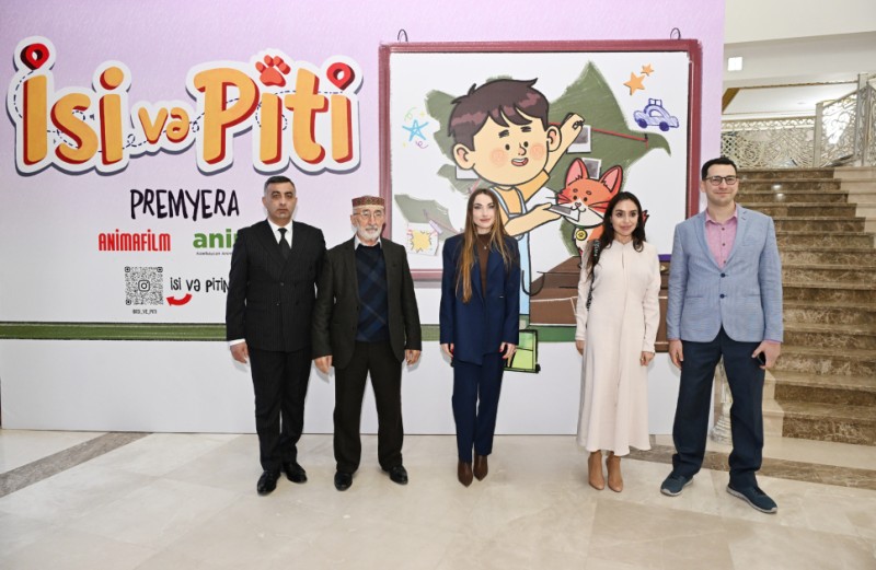 Gəncədə “İsi və Piti” animasiya serialının premyerası - FOTO