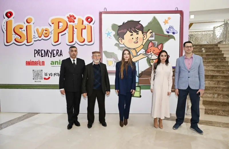 Gəncədə “İsi və Piti” animasiya serialının premyerası - FOTO