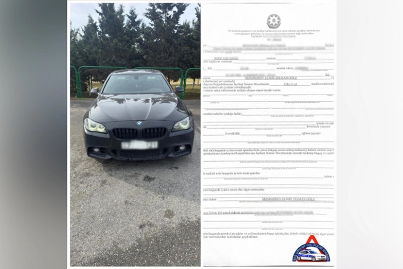 Bezprava maşın sürdü, narkotik istifadəçisi çıxdı