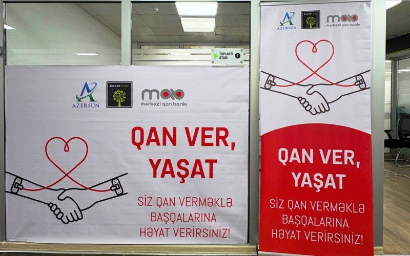“Bazarstore” qanvermə aksiyası keçirib - FOTOLAR