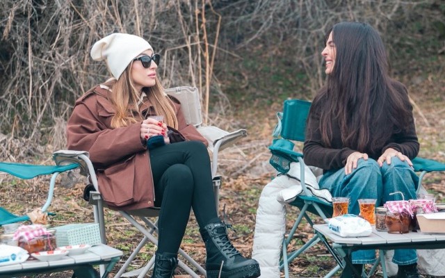 Prezidentin qızı və gəlini Göygöl Milli Parkında - FOTOLAR