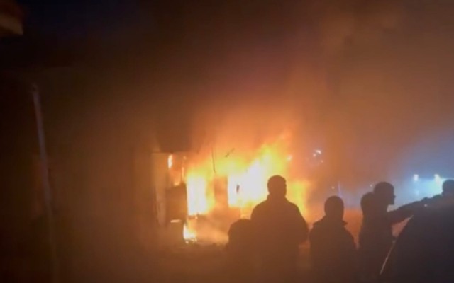 Şeyx Lounge restoranını yandıranlar saxlanıldı - VİDEO