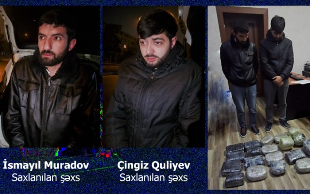 DİN-dən əməliyyat: 21 kiloqram marixuana aşkarlandı