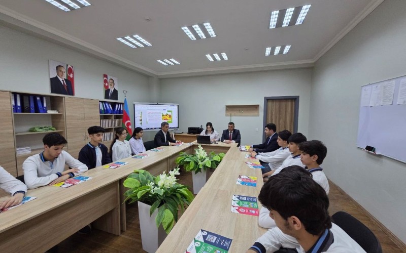 “Sağlam məktəbli” layihəsi Ağalıda - FOTOLAR