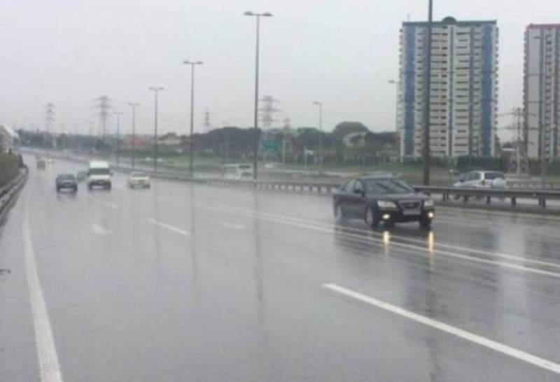 Bu yolda bəzi zolaqlar üzrə sürət həddi endirildi