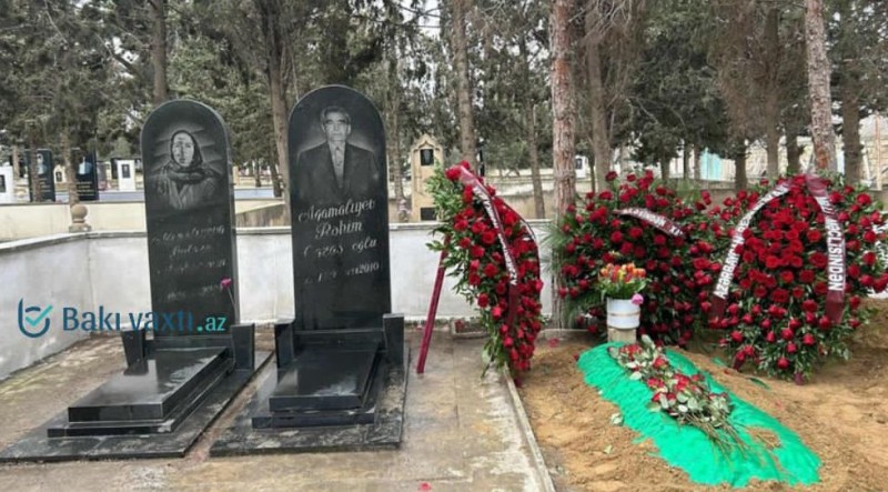 Fəzail Ağamalı ata-anasının yanında dəfn olundu - YENİLƏNİB - VİDEO