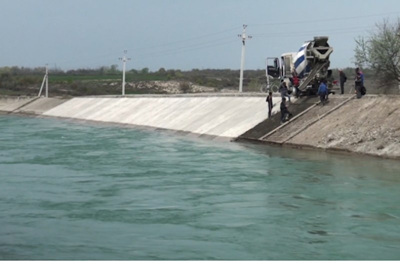 Şirvan suvarma kanalının yenidən qurulması gələn il başa çatacaq