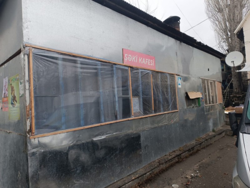 Şəkidə kafenin fəaliyyəti məhdudlaşdırıldı - FOTOLAR