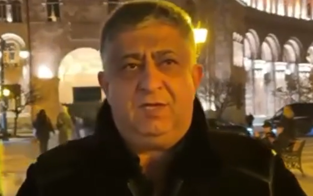 Həmyerlimiz İrəvanın mərkəzində - VİDEO