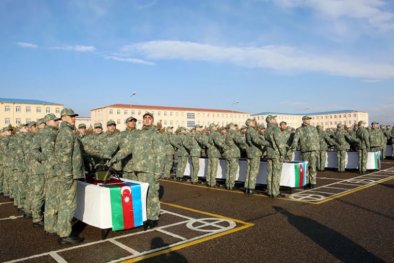 Gənc əsgərlər AND İÇDİLƏR- FOTO - VİDEO