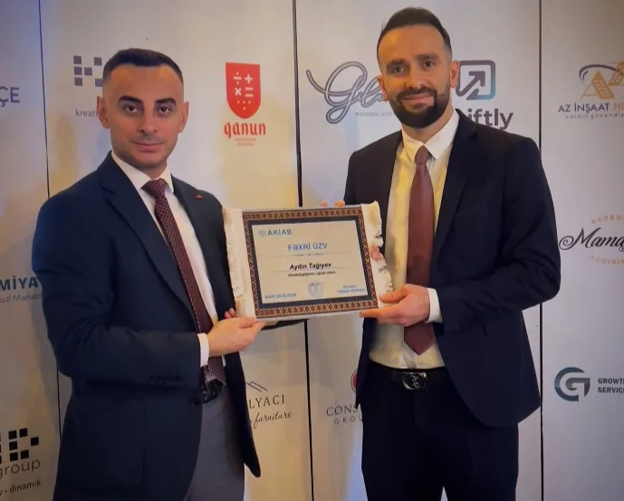 Aydın Tağıyev AKİAB tərəfindən "Fəxri üzv" seçildi