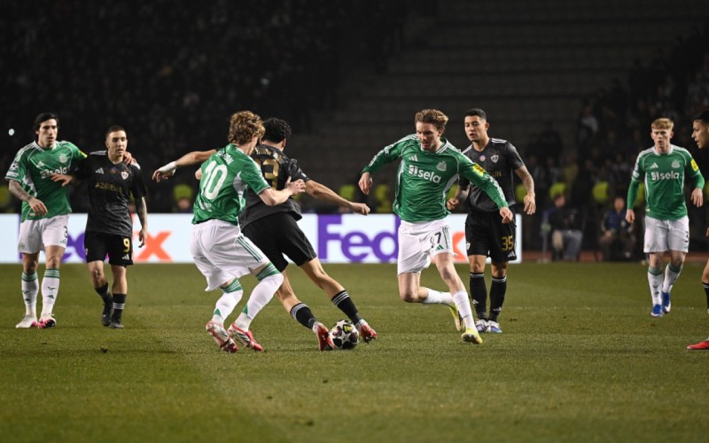 Qarabağ Nyukasla qarşı: yeddinci qol - CANLI -YENİLƏNİR