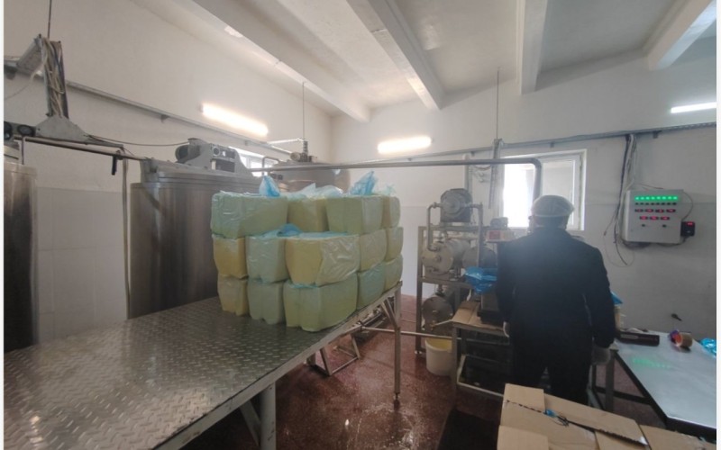 Yağ istehsalı müəssəsində nöqsanlar aşkarlandı - FOTOLAR