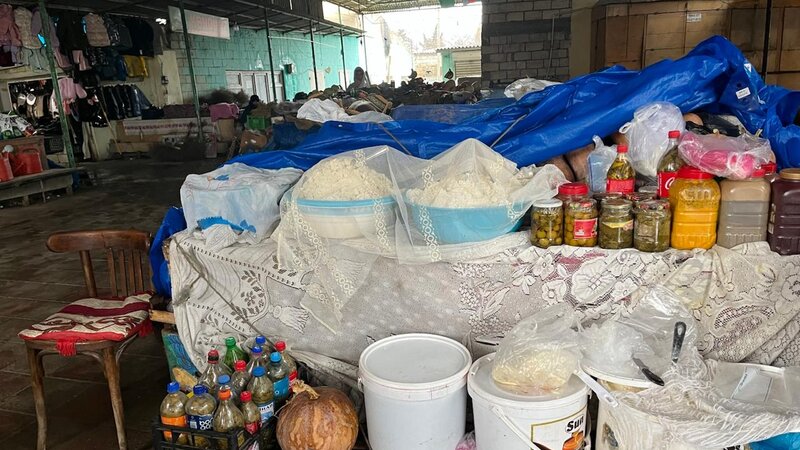 Bu bazarda süd məhsullarının satışı dayandırıldı - FOTO