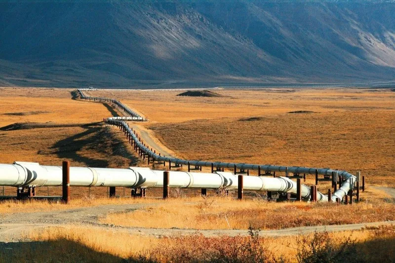 Magistral kəmərlərlə qazın nəqli artıb