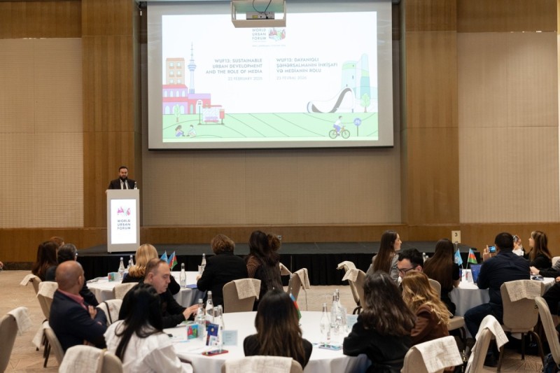 Media nümayəndələri üçün WUF13 haqqında məlumatlandırma sessiyası keçirildi