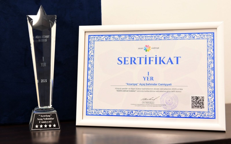 Azərişıq ASAN xidmət indeksi üzrə qiymətləndirildi - FOTOLAR