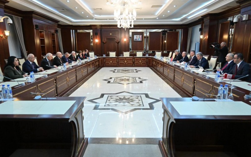 Milli Məclisdə Türkiyə parlamentariləri ilə görüş keçirilib - FOTO