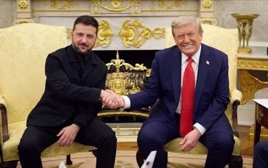 Trampla Zelenskinin telefon danışığı oldu