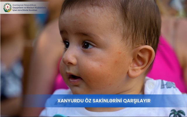 Xanyurdu öz sakinlərini qarşılayır - VİDEO