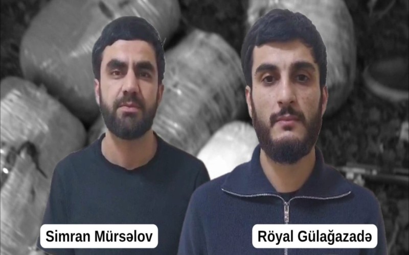 2 narkokuryer saxlanıldı