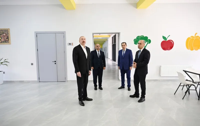 Prezident Lənkərana getdi - FOTOLAR