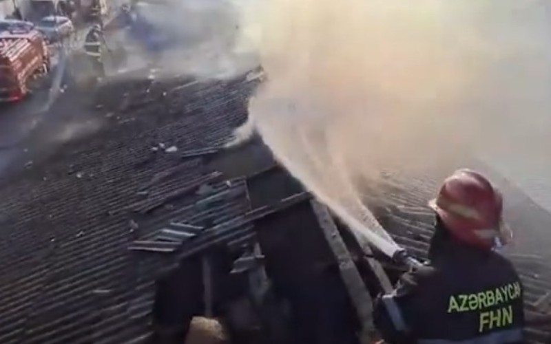 Balakəndə fərdi yaşayış evi yanıb, xəsarət alan var