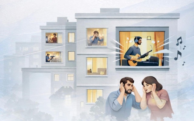 Gecə vaxtı təmir aparıb, musiqi dinləyənlərin NƏZƏRİNƏ