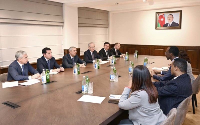 Samir Nuriyev COP32-nin Prezidenti ilə görüşdü - FOTOLAR