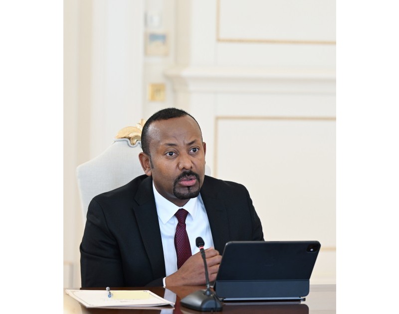 Efiopiya Baş naziri Azərbaycan Prezidentinə: Dostlarınızın hamısı Sizinlə qürur duyur