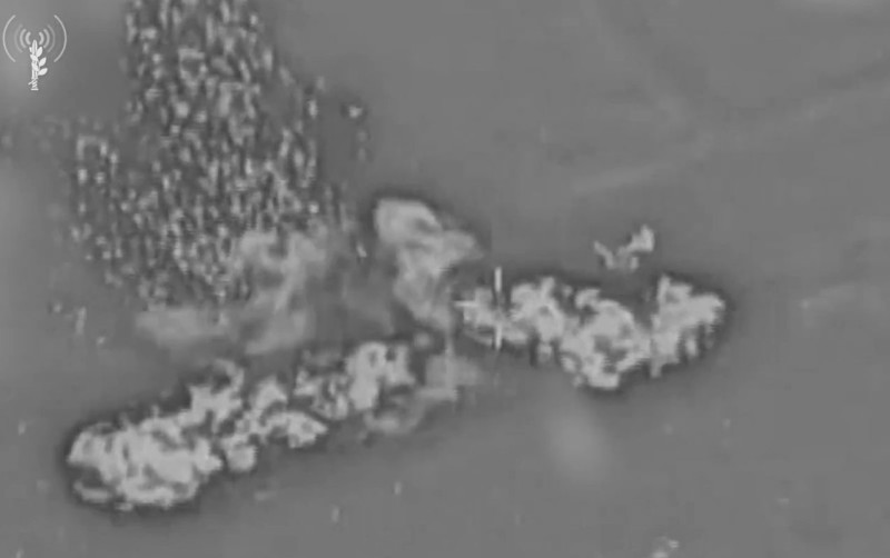 İran əsgərləri İsrailə raket atmağa hazırlaşarkən vuruldular - VİDEO